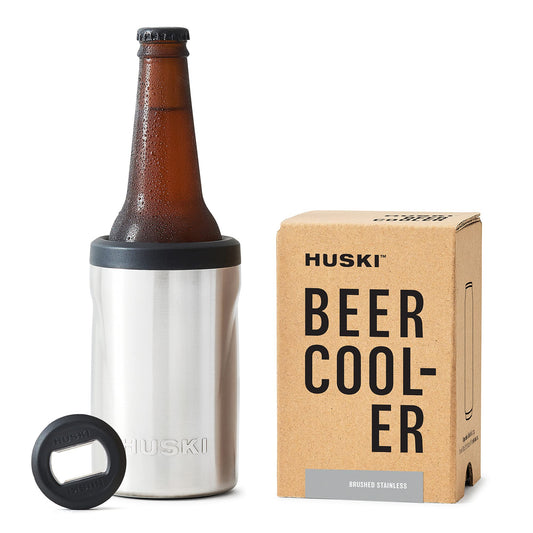 - Huski Beer Cooler 2.0 | New | Premium Can and Bottle Holder | Triple Insulated Marine Grade -