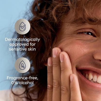 - NIVEA MEN Sensitive Face Moisturiser | (75ml) | Men's Moisturiser with 0% Alcohol -