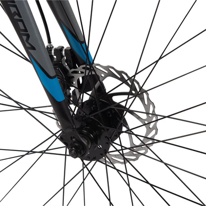 - Huffy Carom Mens 27.5 Hybrid Hardtail Gravel Bike | 14-Speed -