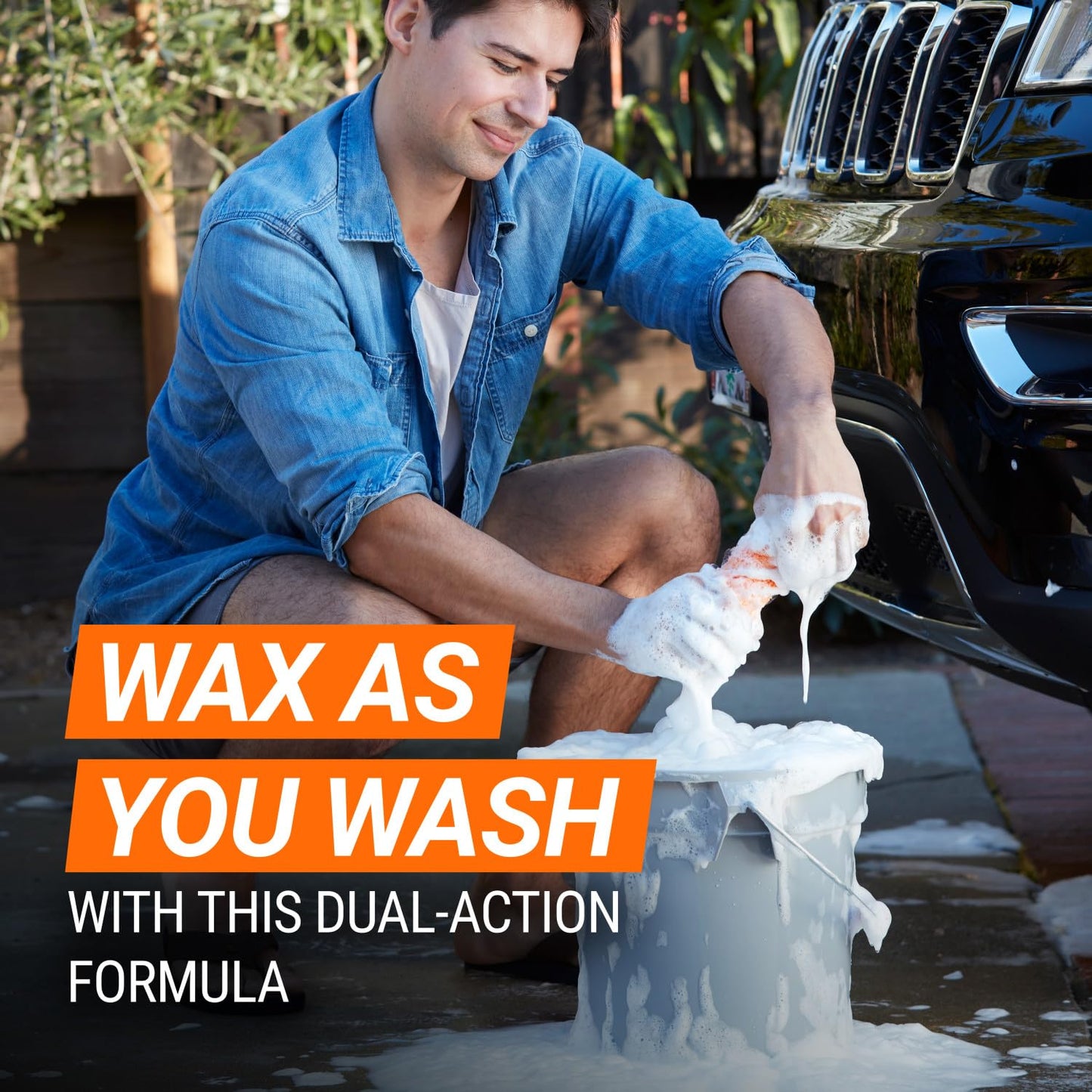 Armor All 7-Piece Car Cleaning Kit, Includes Glass Cleaner, Jumbo Sponge, Car Wash & Wax, California Scents Can Car Air Freshner, Wheel & Tyre Cleaner 500ml, Insect Remover and Microfibre Cloth