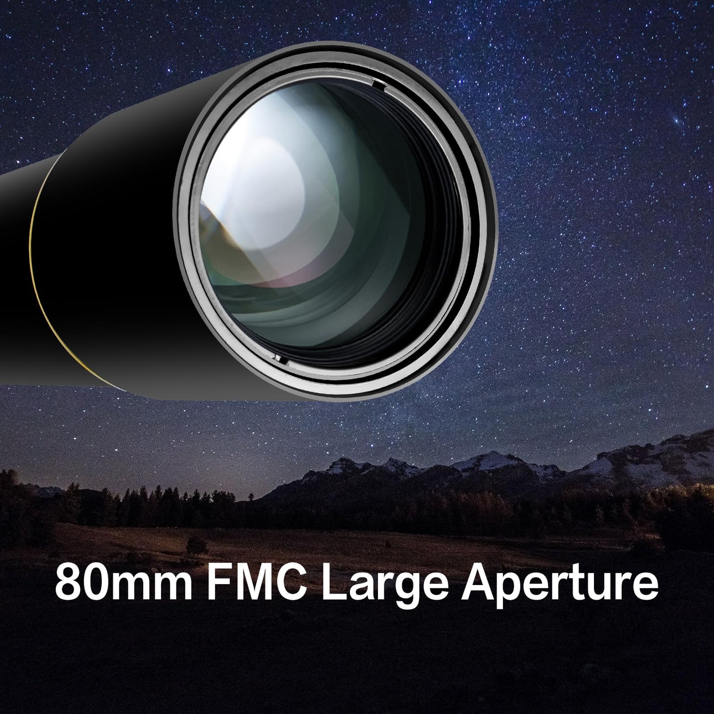- Telescopes for Adults Astronomy | 80mm Aperture 900mm Professional Refractor Telescope -