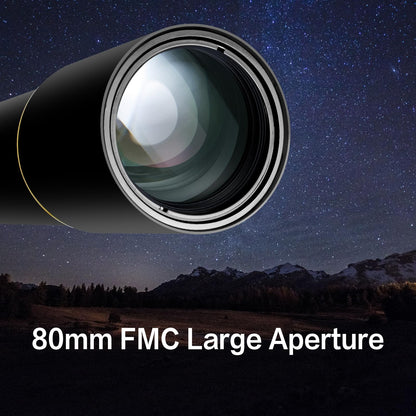 - Telescopes for Adults Astronomy | 80mm Aperture 900mm Professional Refractor Telescope -