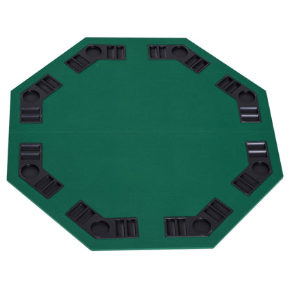 - HOMCOM 1.2m/48 Inches Foldable Poker Table Top | 8 Players -