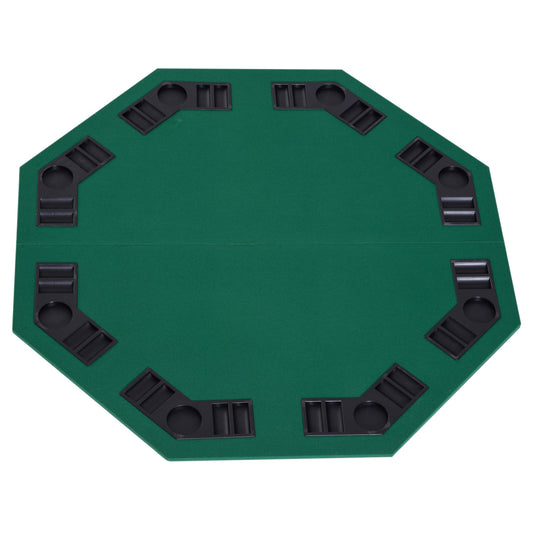 - HOMCOM 1.2m/48 Inches Foldable Poker Table Top | 8 Players -