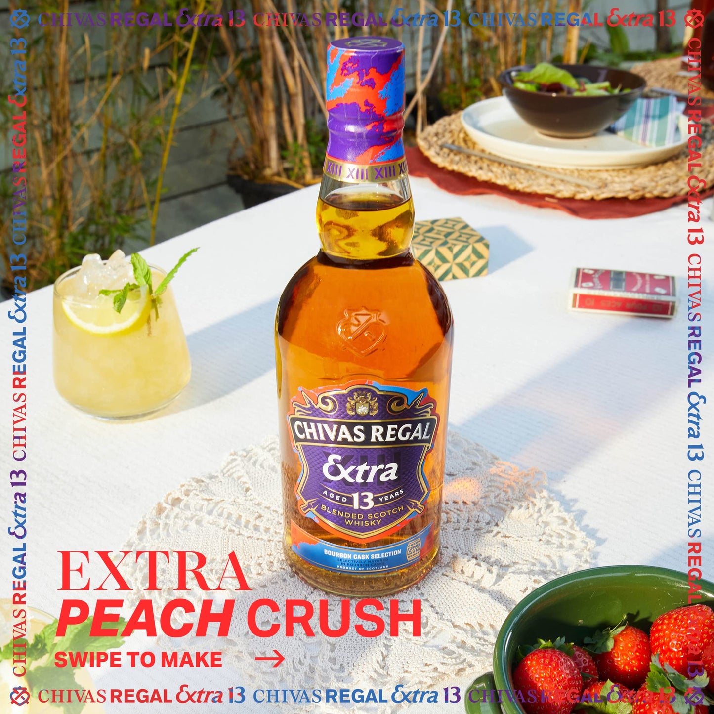 Chivas Regal Extra 13 Year Old Bourbon Finish Blended Scotch Whisky, 70cl with Gift Box