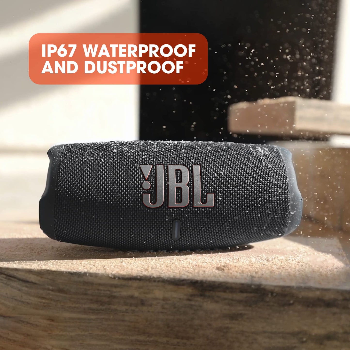 - JBL Charge 5 | Portable Bluetooth Speaker with deep bass | IP67 waterproof and dustproof | 20 hours of playtime | built-in powerbank -