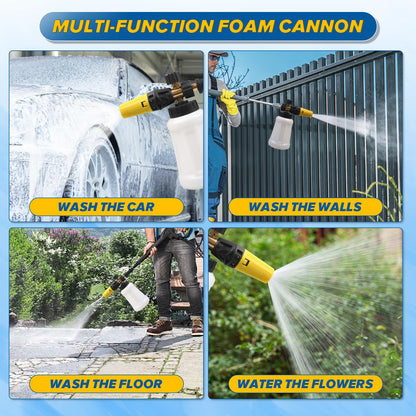 = MaxAwe High Pressure Jet Bottle Snow Foam Lance | 1000ML Cannon Washer -