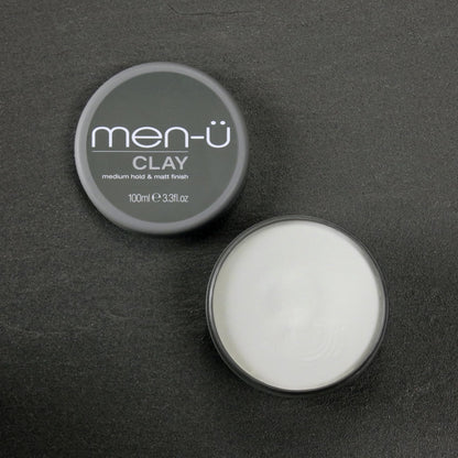 - men-u CLAY styling 100ml | mens hair products –