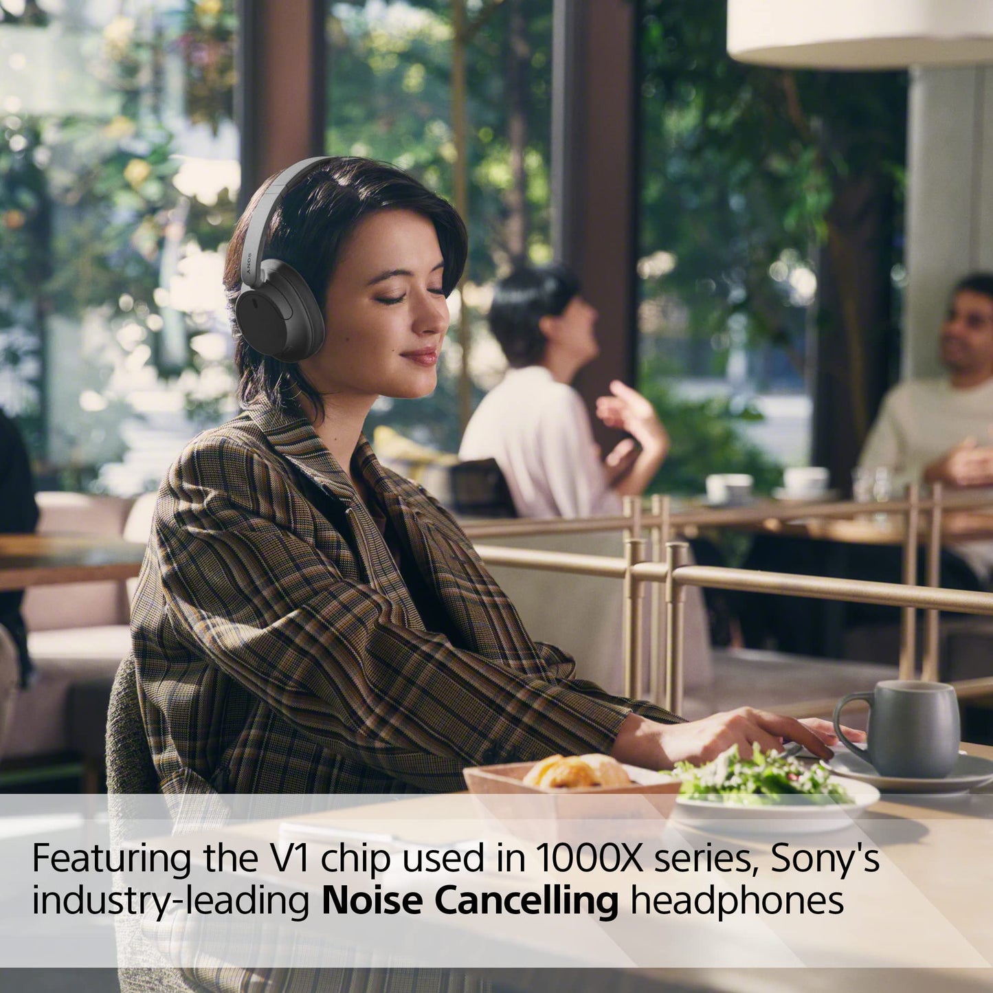 - Sony Noise Cancelling Wireless Bluetooth Headphones | Up to 35 hours battery life and Quick Charge | Black -