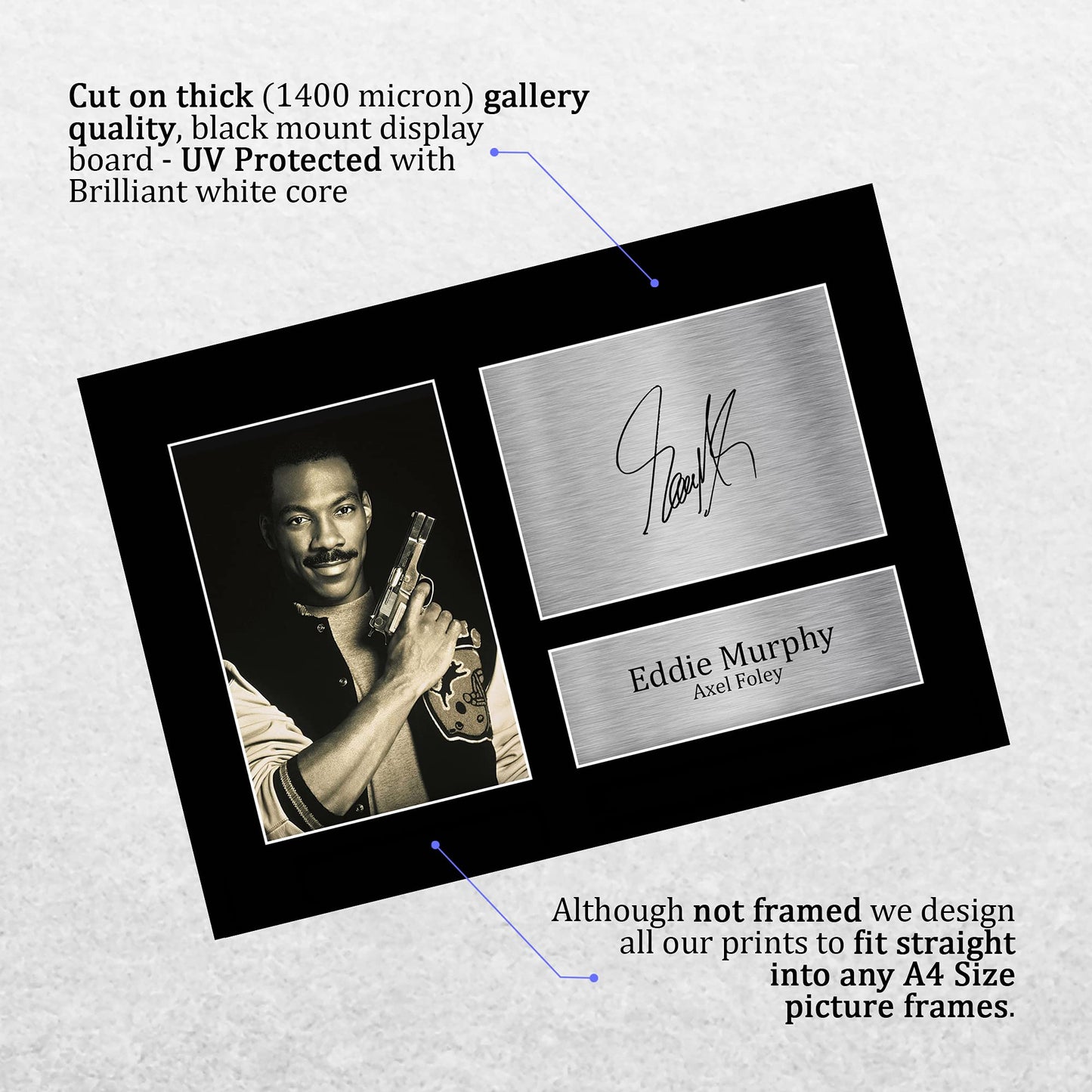 - HWC Trading A4 Eddie Murphy Beverly Hills Cop -