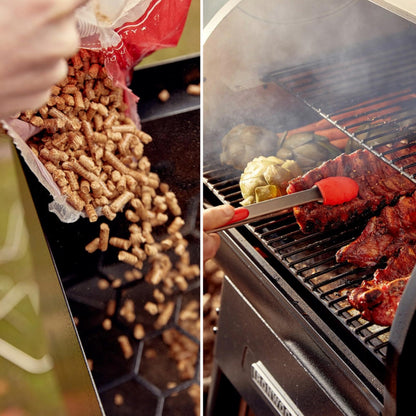 - TOPLINE Big K Smokey's Premium Hardwood Pellets | 9 kg Box | 100% Natural Classic Blend Cherry -