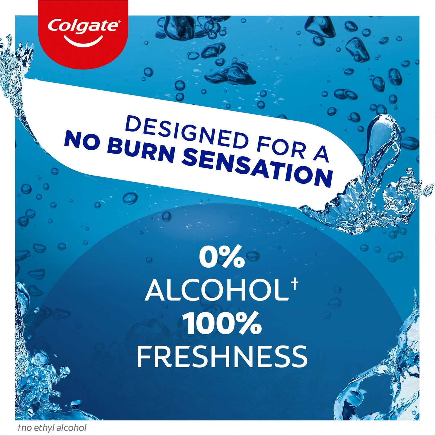 Colgate Plax Mouthwash, Cool Mint Mouthwash with 24/7* Plaque Protection, Alcohol Free Mouthwash** with Fluoride, Vegan Mouthwash, Multipack, 4 Pack, 500ml Bottles