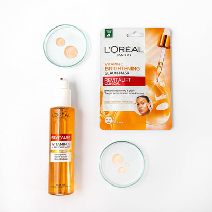 - L'Oréal Paris Revitalift Clinical Vitamin C Cleanser with Vitamin C -