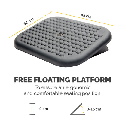 - Fellowes Foot Rest Under Desk | Everyday Foot Support Ergonomic Foot Rest -