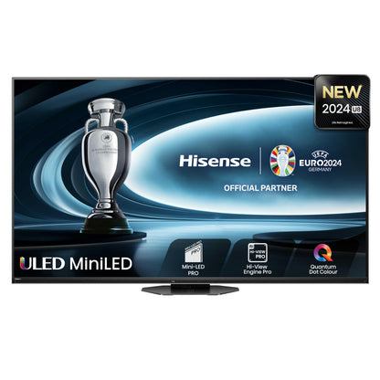 - Hisense 75 Inch Mini-LED Smart TV 75U8NQTUK | Quantum Dot Colour | Dolby Vision IQ & Atmos | iMax Enhanced | 2.1.2 Channel Speakers and Vidaa OS with Freely | Youtube | Netflix | Disney+ -