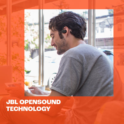 - JBL Soundgear Sense | Wireless Bluetooth Open-Ear Headphones | Waterproof with Comfortable Fit -