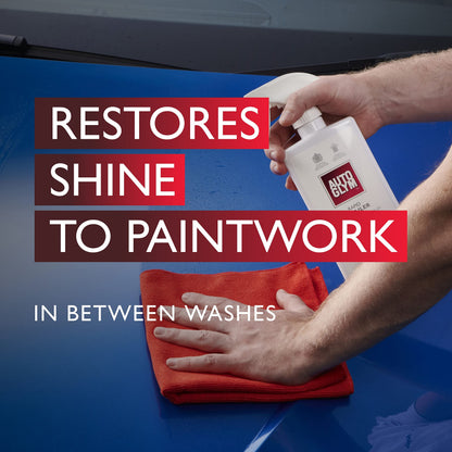 Autoglym Rapid Detailer, 500ml - Car Cleaning Spray Restores and Protects Exterior Bodywork, Paintwork, and Surfaces, DI-D-E-176
