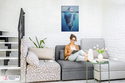 - Panther Print | Canvas Wall Art | Beautiful Living Room & Bedroom Framed Art -