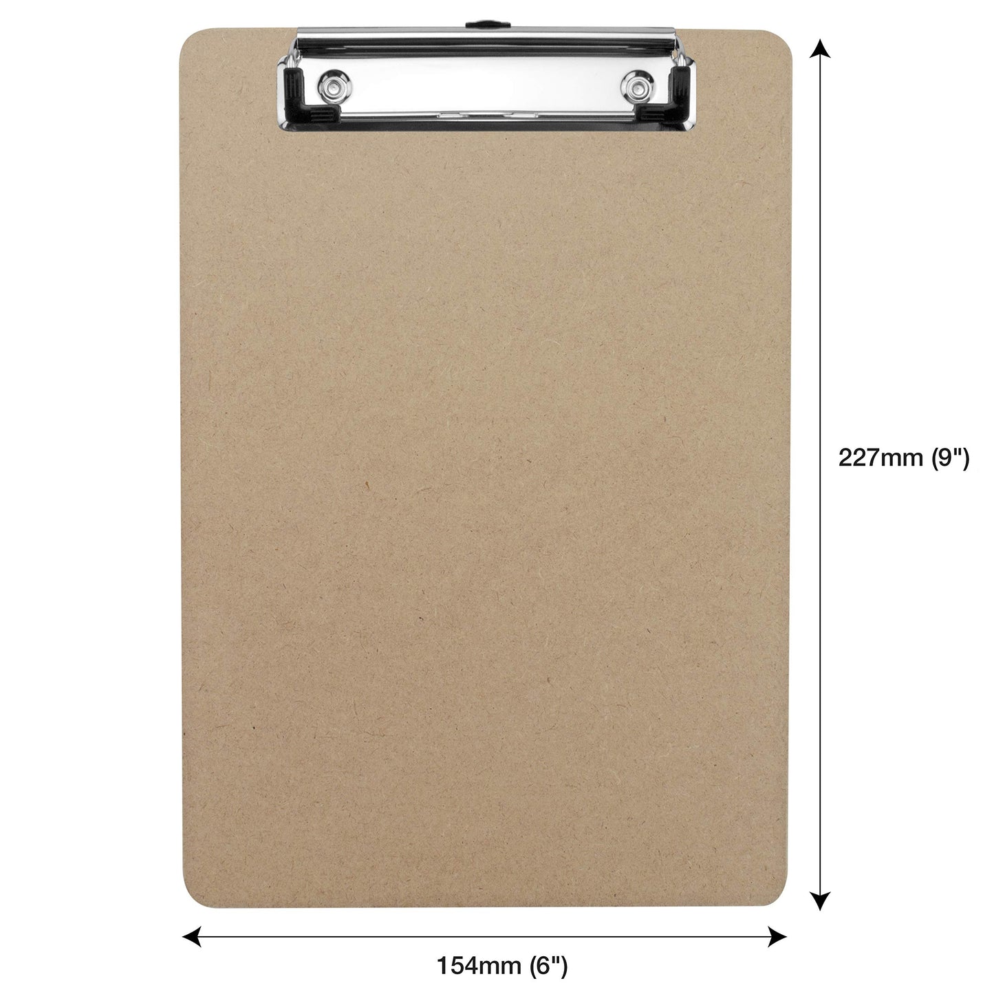 - Rapesco 1608 Hardboard Clipboard | Low Profile Clip | A5 | Pack 12 -