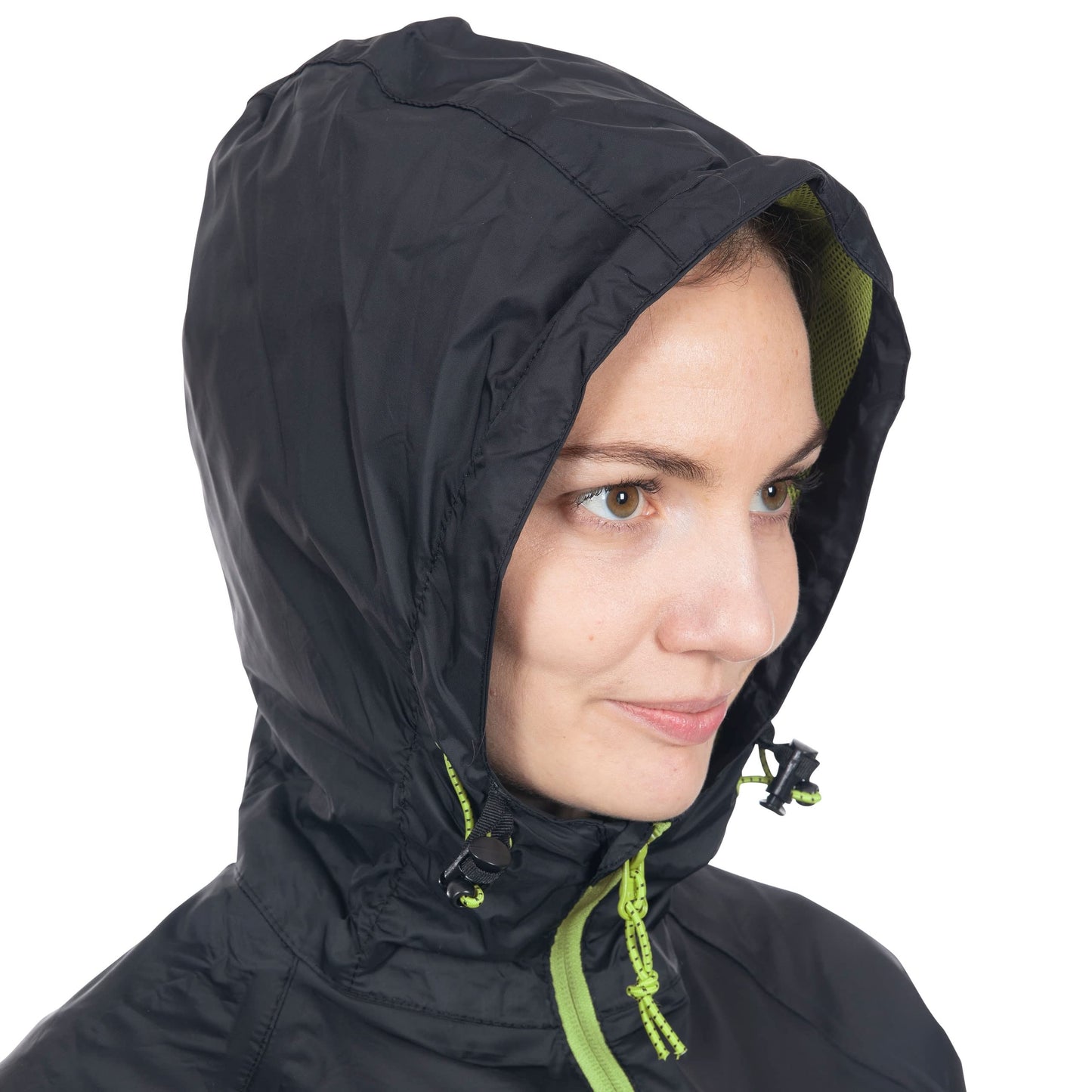 - Trespass Qikpac Jacket | Black | Compact Packaway Waterproof Jacket -