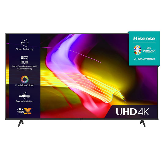 - Hisense 65 Inch UHD Smart TV 65E6KTUK  | Dolby Vision | Pixel Tuning | Voice Remote | Share to TV |  Youtube | Freeview Play | Netflix | Disney -