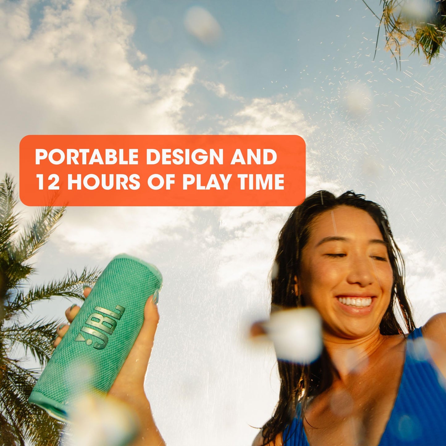 - JBL Flip 6 Portable Bluetooth Speaker | 2-way speaker system | powerful JBL Original Pro Sound | up to 12 hours of playtime -