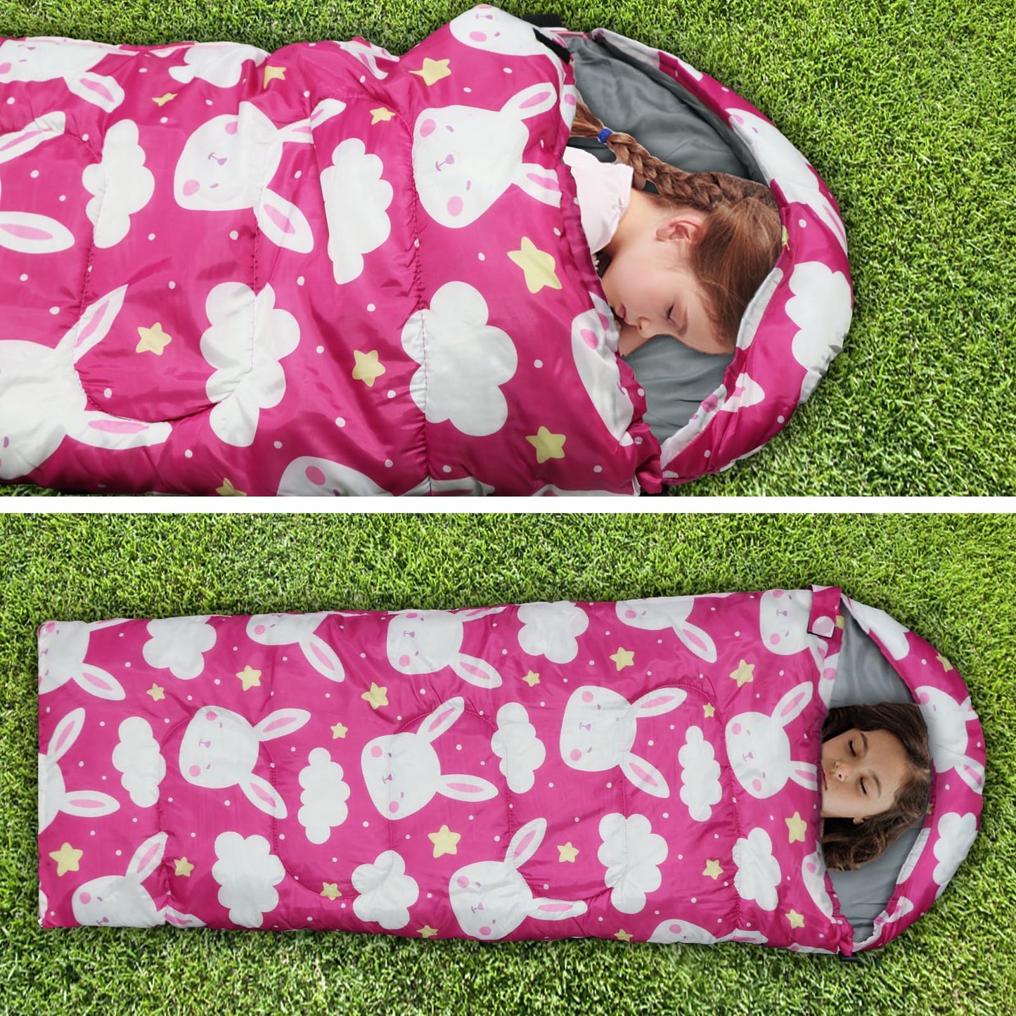 - Kids Sleeping Bags | Camping Sleeping Bags with Carry Bag -