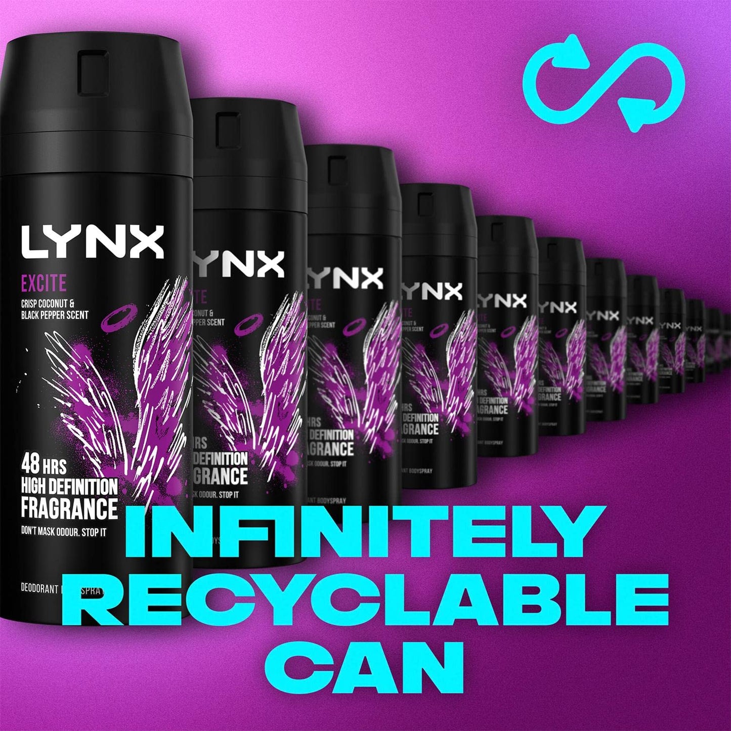 - Lynx Excite Body Spray | 150ml -