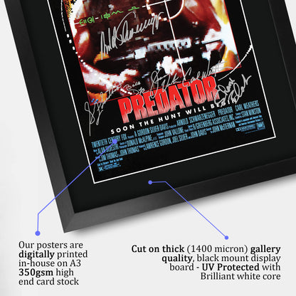 - HWC Trading Predator The Cast Arnold Schwarzenegger -