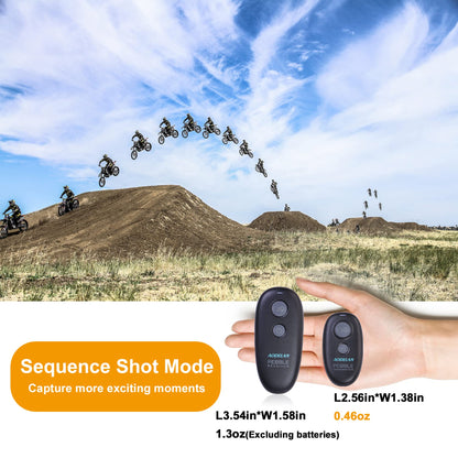 AODELAN for Canon Remote Shutter Release,Wireless Camera Remote for Canon T6,T7,T5,T3,EOS RP,T8i,T7i,T6i,T2i,2000D,6D,SL1,SL2,5D Mark IV,6D Mark II,Replace RS-80N3 & RS-60E3