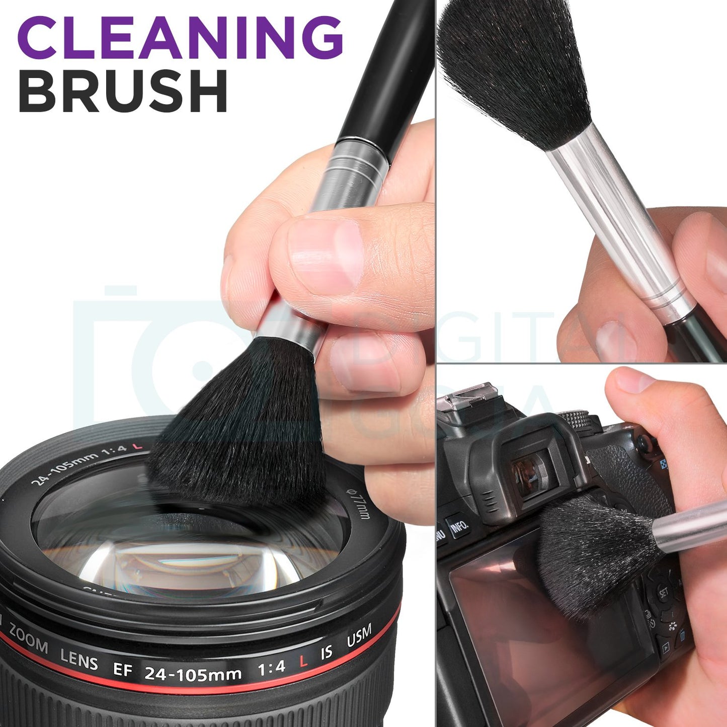 Altura Photo Professional Cleaning Kit for DSLR Cameras and Sensitive Electronics Bundle with Altura Photo 2oz All Natural Cleaning Solution