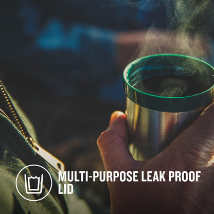 - Stanley Classic Legendary Bottle | 1.9L | Stainless Steel Thermos Flask | BPA-Free | Leakproof Lid | Hammertone Green -