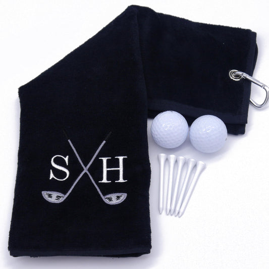 - The T-Shirt Barnicle |  Personalised Embroidered Golf Towel -