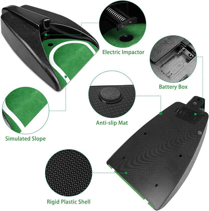 - Jind Golf Automatic Putting Cup | Golf Ball Automatic Putting Returning Machine -