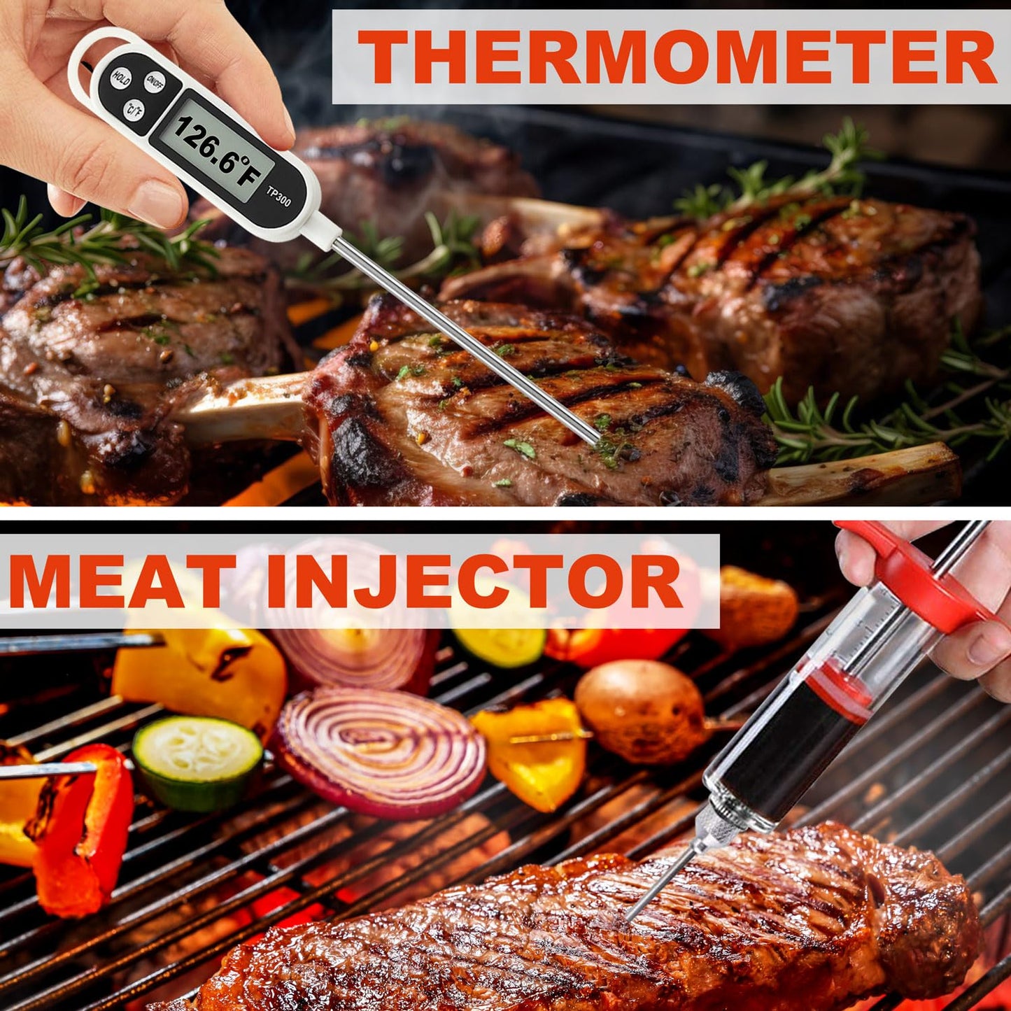 - N NOBLE FAMILY 30PCS BBQ Accessories Set | Professional Stainless Steel BBQ Tools Set -