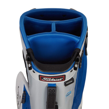 - Titleist | Players 4 Plus Golf Bag  | Gray/White/Royal -