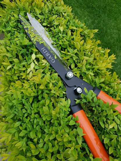 - Gardi Orange Serrated Garden Hedge Comfort Grip Shears -
