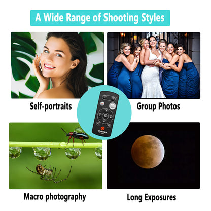 - for Nikon P1000 Z50 Camera Remote Control P950 B600 A1000 Z6 II Z7 II Z30 Zfc Z fc Shutter Release (Replace Nikon ML-L7) -