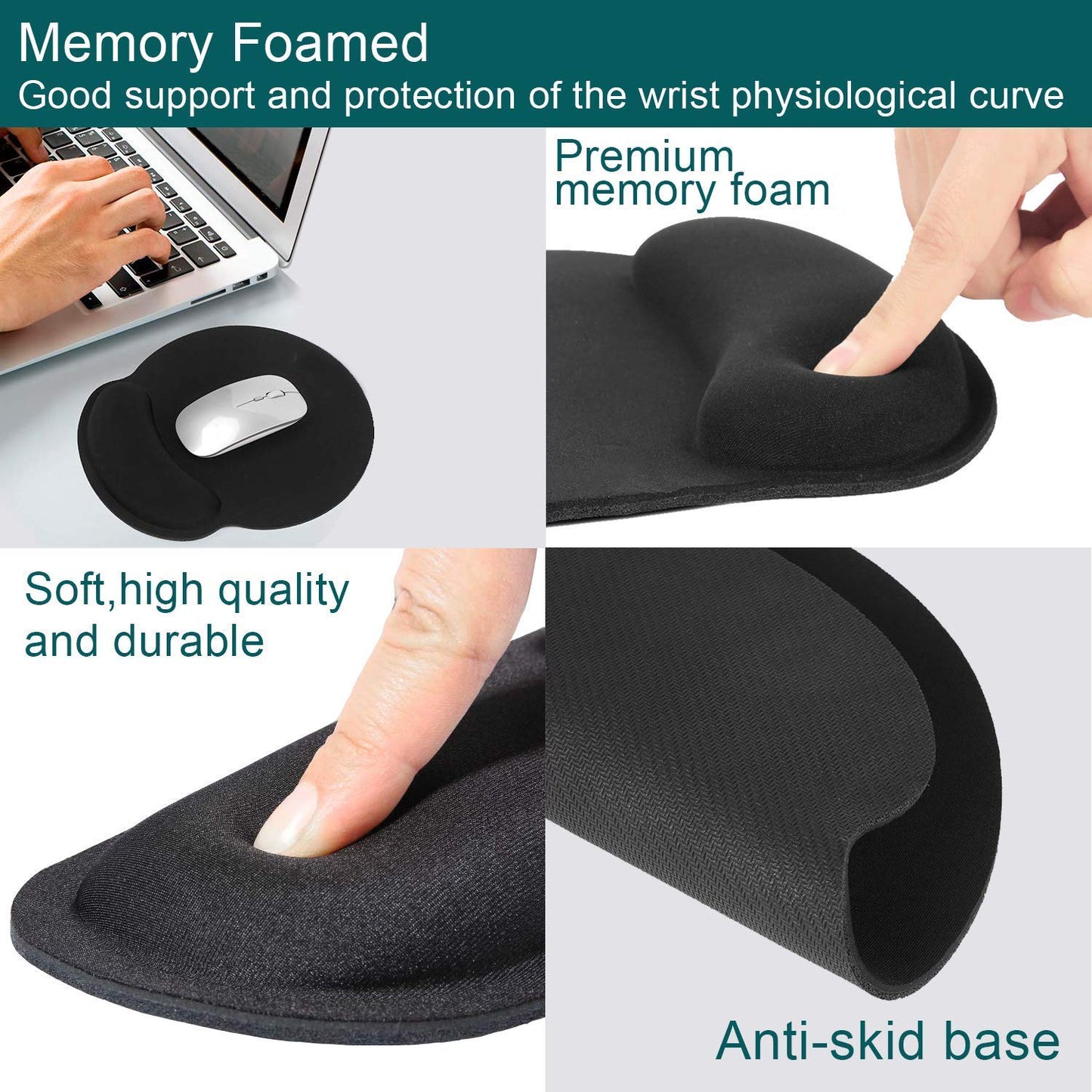 - Keyboard Wrist Support and Mouse Mat | Gel Gaming Keyboard and Mouse Wrist Rest Pad | Comfortable Ergonomic Wrist Support Mat -
