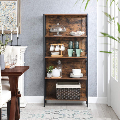- VASAGLE Bookcase, Office Storage Shelf -