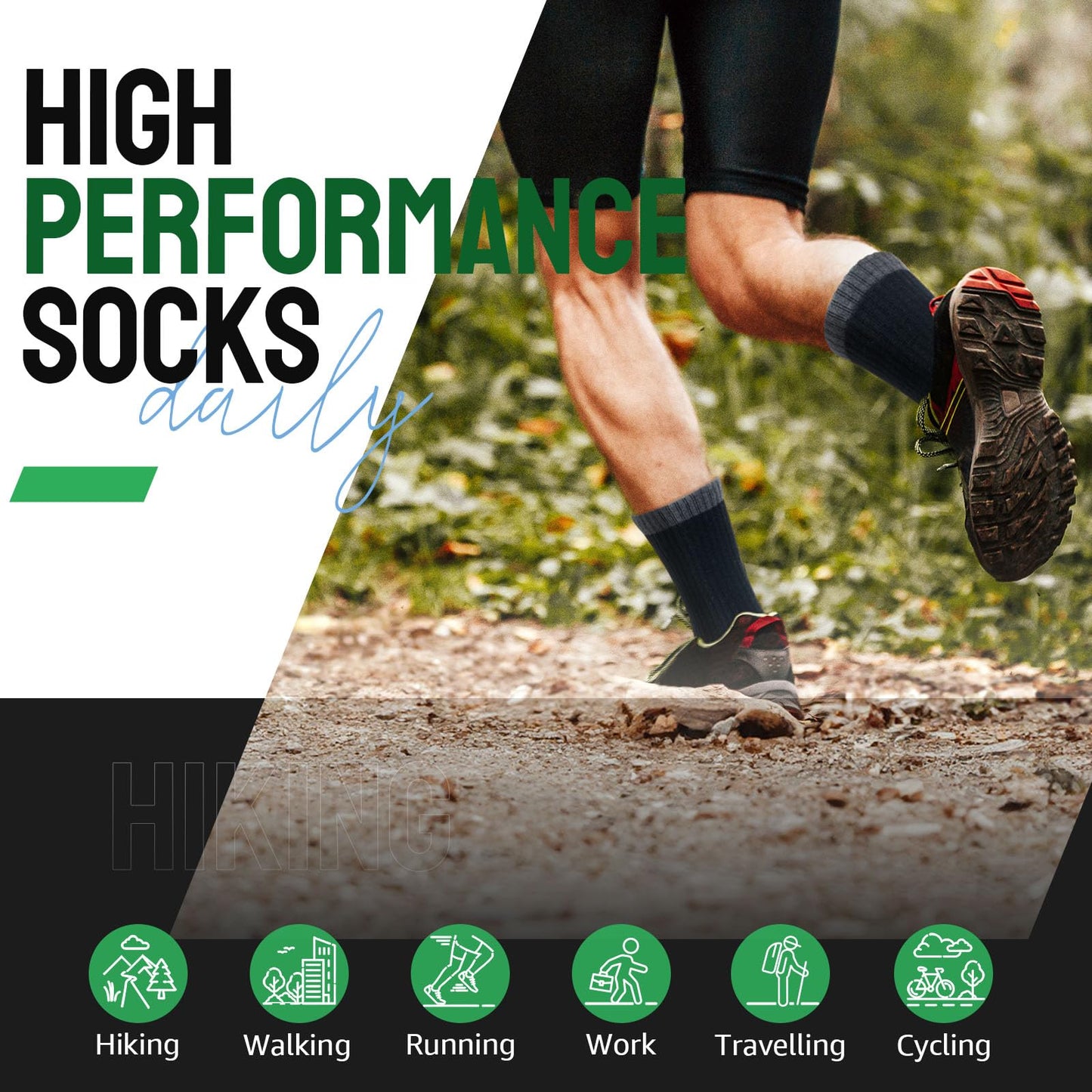 - Mens Walking Socks | Merino Wool Hiking Socks For Men -