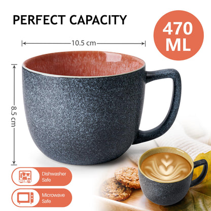 - MIAMIO | 6 x 470 ml coffee cups -