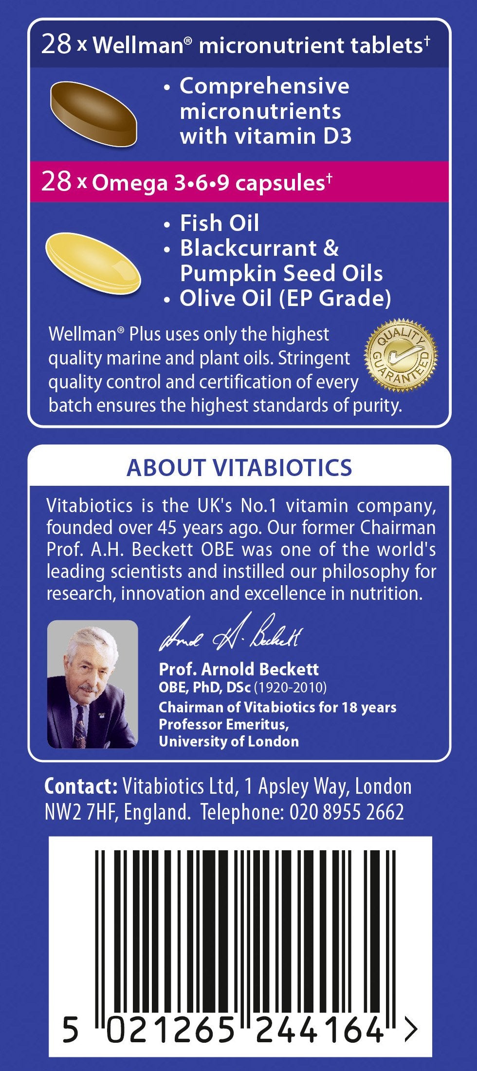 - Wellman Plus Vitamins. UK's No.1 for Men. Comprehensive Multivitamin formula