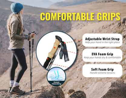 - Trekology Walking Poles TREK-Z | Nordic Walking Poles for Men -