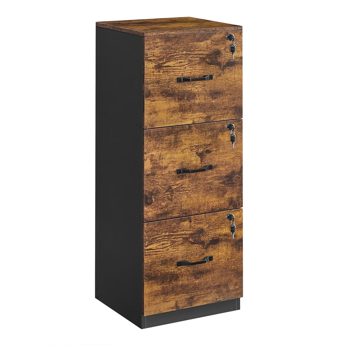 - VASAGLE 3-Drawer Vertical File Cabinet -