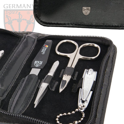 3 Swords Germany 7-Piece MANICURE - NAIL CARE - NAIL SCISSORS - CUTICLE REMOVER set - brand quality since 1927