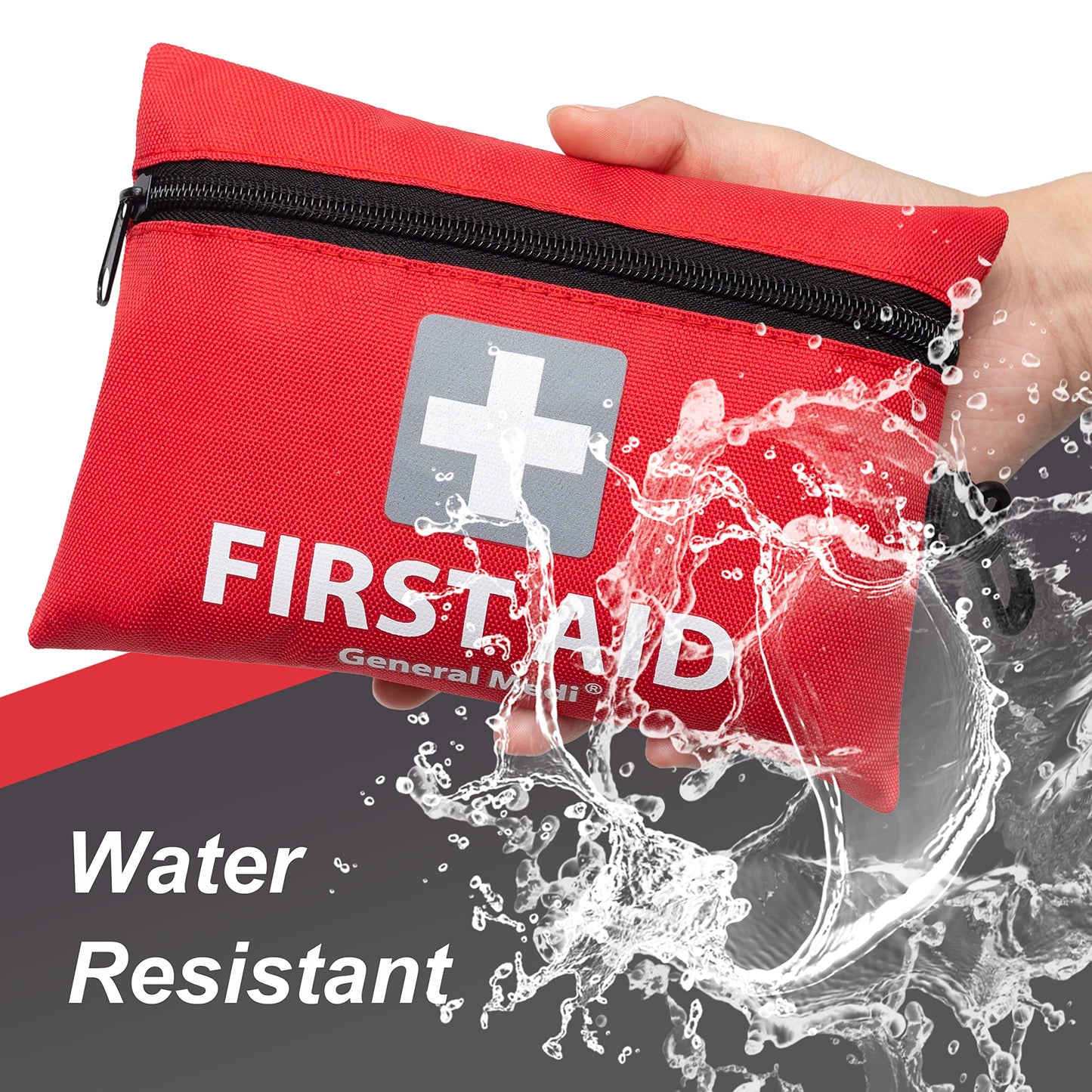 - General Medi Mini First Aid Kit | 92 Pieces Small First Aid Kit -