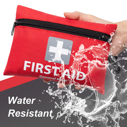 - General Medi Mini First Aid Kit | 92 Pieces Small First Aid Kit -