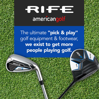 - Rife RX5 Golf Clubs | Full Set with Stand Bag | Driver, Fairway Wood, Hybrids, Irons 6-SW, Mallet Putter | Graphite & Steel Shafts | Golf Club Sets for Men -