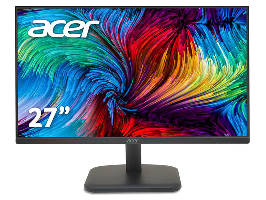 Acer EK271Hbif 27-inch Monitor - VA Panel, 1920 x 1080, 5ms, 100Hz, FreeSync, HDMI, VGA